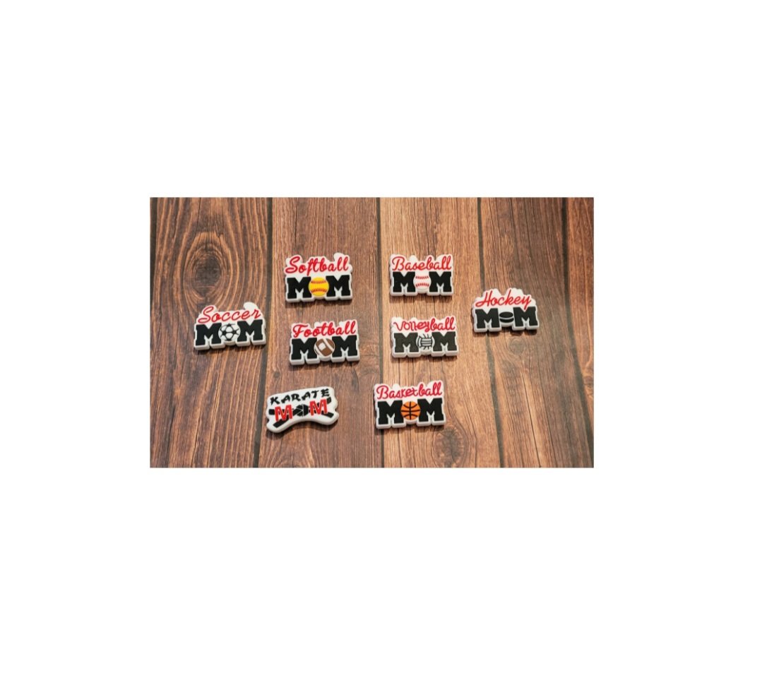 Sports Mom Focal Bead