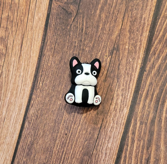 Dog/Boston Terrier 3D Focal Bead