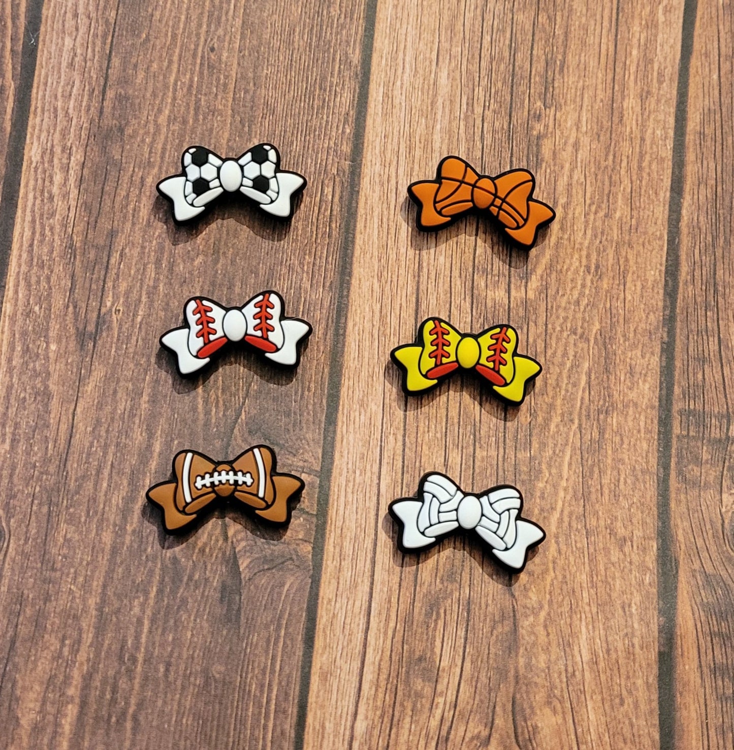 Sports Bow Focal Bead